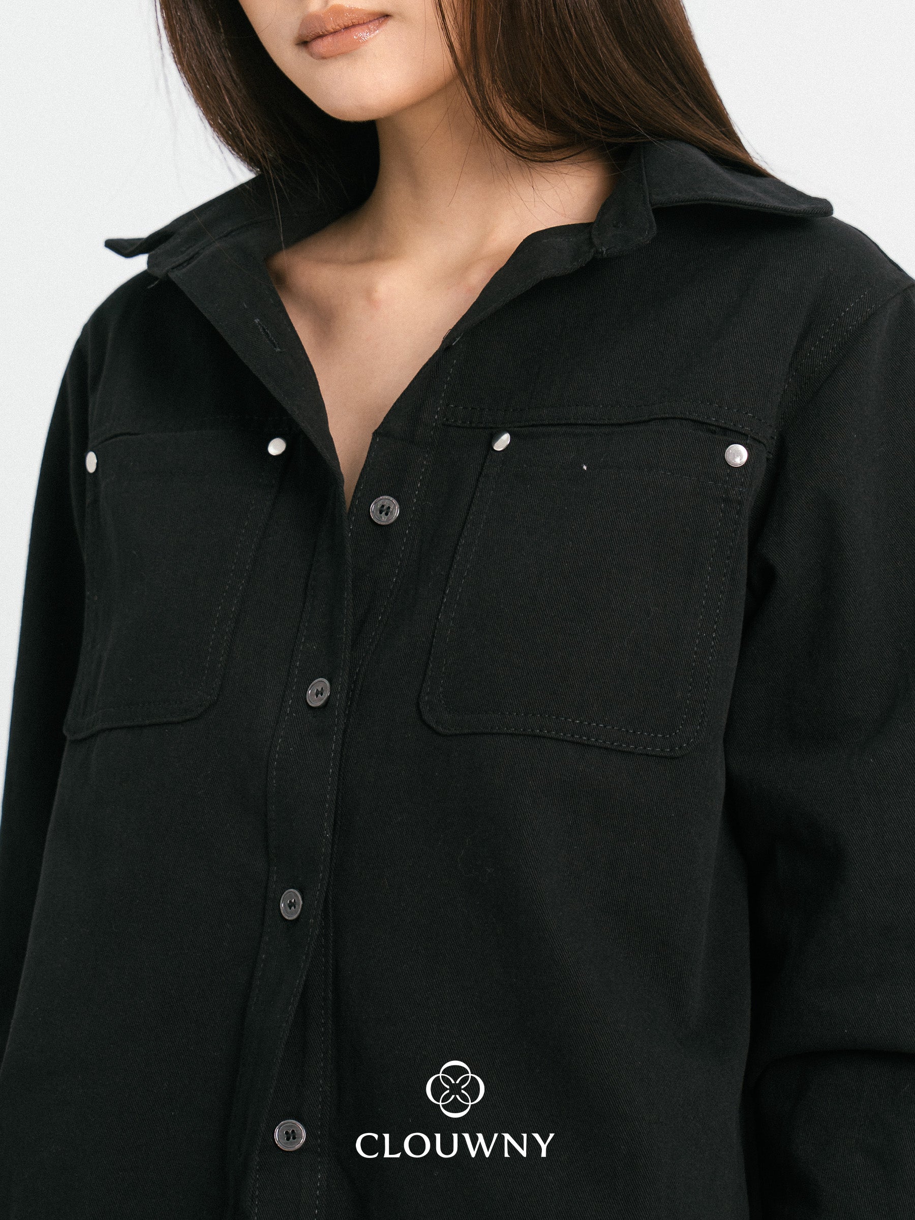 Duches Pocket Shirt - Black